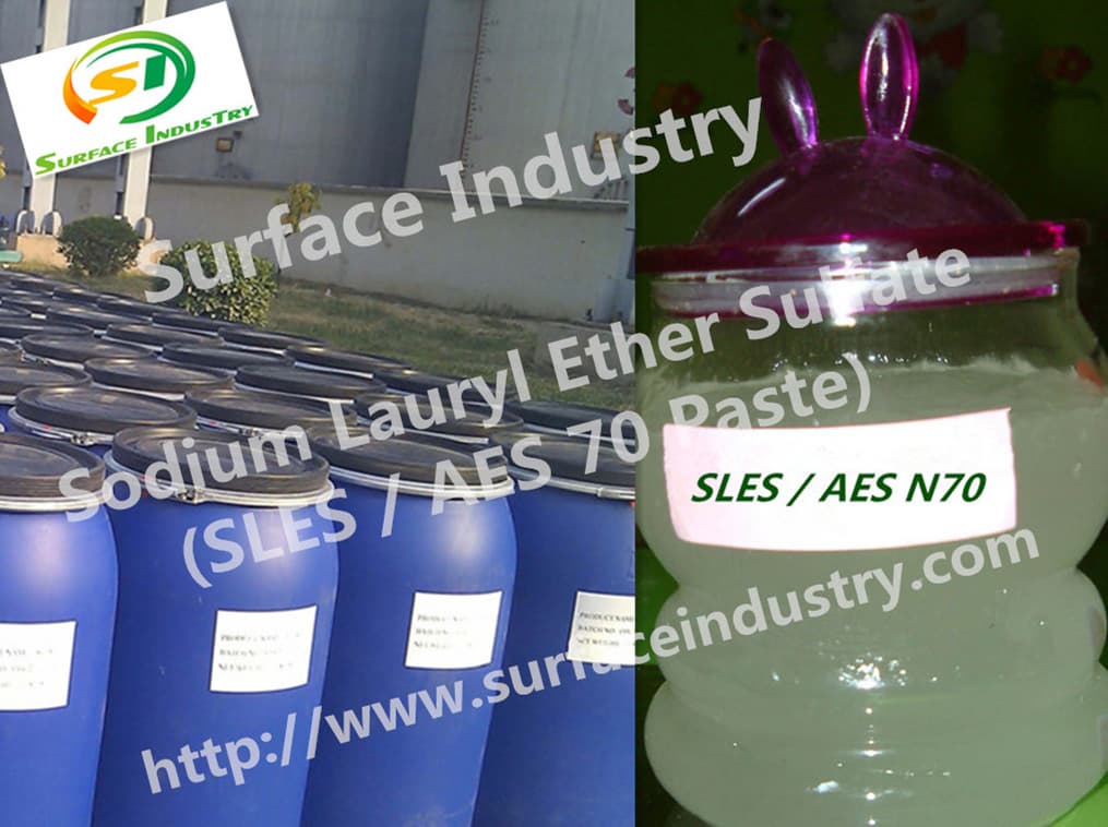 Sodium Lauryl Ether Sulphate Paste _SLES N70_ for Detergent